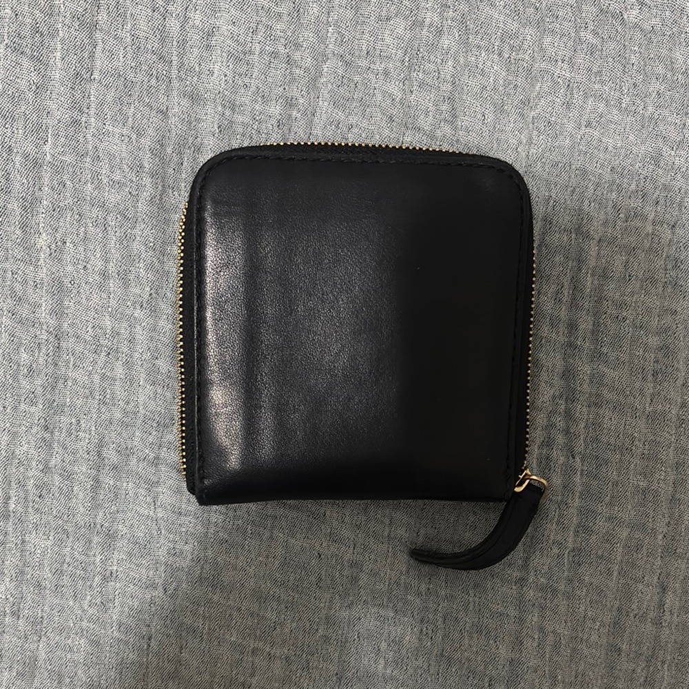 Madewell Black Leather Wallet